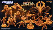 Skull Hunters Vs Exterminators Miniatures (Full Set) | Sci-Fi Miniature | Papsikels TabletopXtra