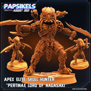 Skull Hunters Vs Exterminators Miniatures (Full Set) | Sci-Fi Miniature | Papsikels TabletopXtra