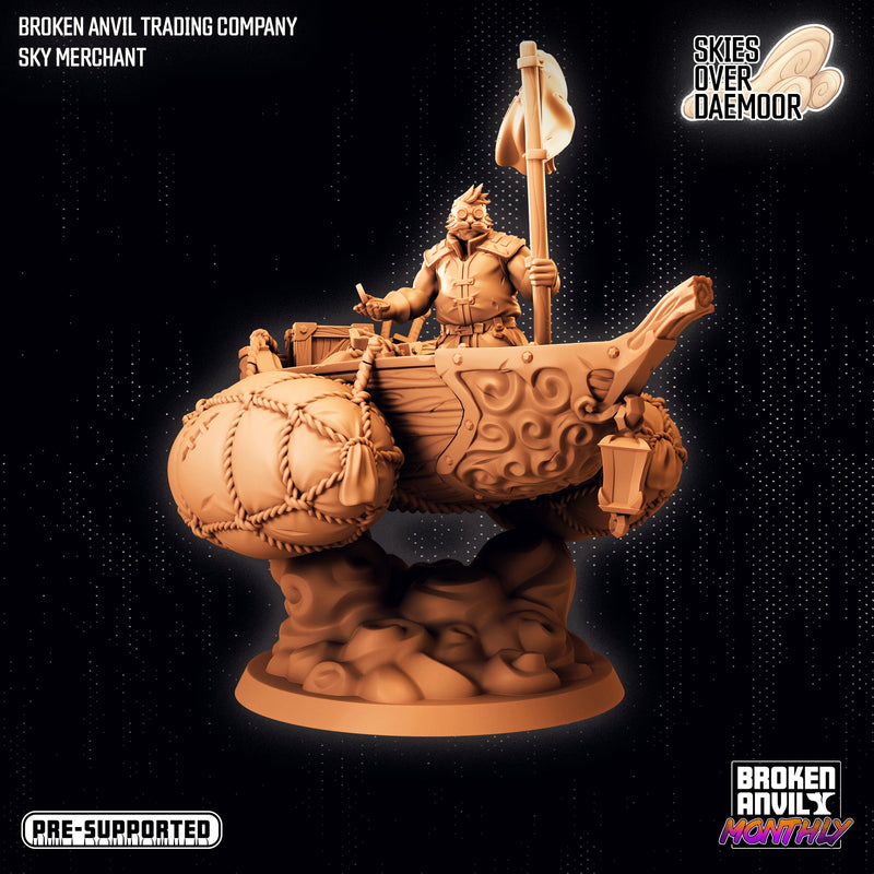 Sky Merchant | Skies Over Daemoor | Tabletop RPG Miniature TabletopXtra
