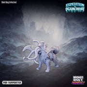 Sled Dog Miniatures | Expedition to Scarcrest | Tabletop RPG Miniature TabletopXtra