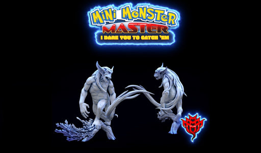 Sly Tailed Chimp (Branch) | Mini Monster Master | Fantasy Miniature | Mini Monster Mayhem TabletopXtra