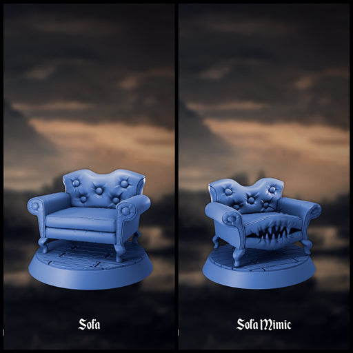 Sofa Mimic | Panic at Moorefrost Manor | Tabletop RPG Miniature TabletopXtra