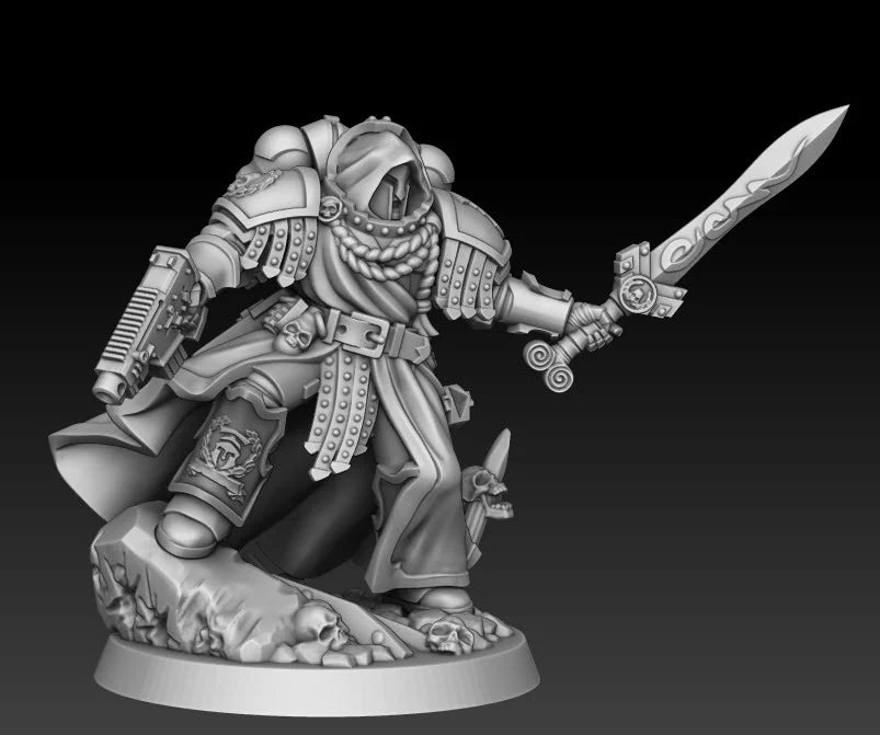 Sons of Spartania Battle Mage | Sons of Spartania | Sci-Fi Miniature | DMG Minis TabletopXtra