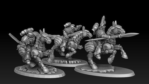 Sons of Spartania Ultra Cavalry Squad | Sons of Spartania | Sci-Fi Miniature | DMG Minis TabletopXtra
