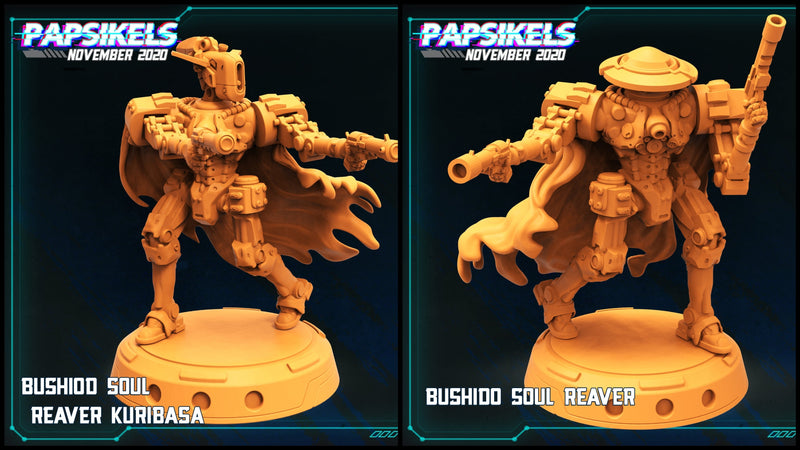 Soul Reaver Miniatures | The Corpo World | Sci-Fi Miniature | Papsikels TabletopXtra