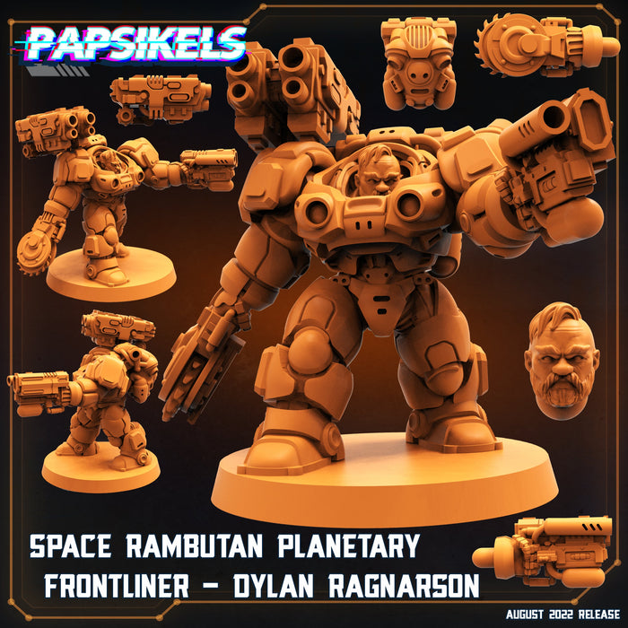 Space Rambutan Planetary Frontliner Miniatures | Alien Wars | Sci-Fi Miniature | Papsikels TabletopXtra