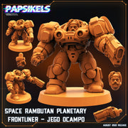 Space Rambutan Planetary Frontliner Miniatures | Alien Wars | Sci-Fi Miniature | Papsikels TabletopXtra