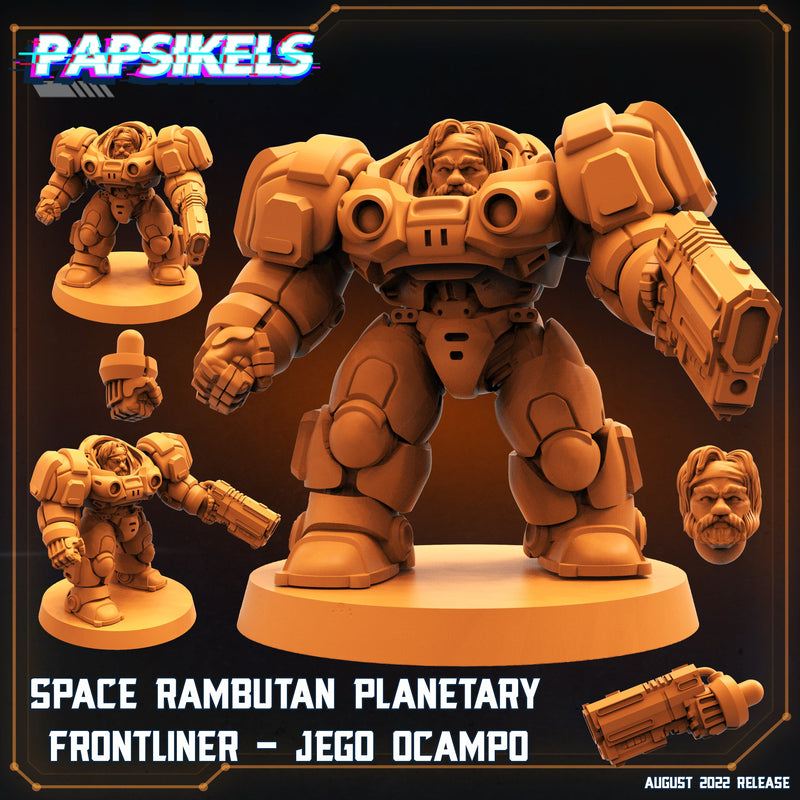 Space Rambutan Planetary Frontliner Miniatures | Alien Wars | Sci-Fi Miniature | Papsikels TabletopXtra