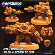 Space Rambutan Scorch Belcher Miniatures | Omegas Space Rambutan Expedition | Sci-Fi Miniature | Papsikels TabletopXtra