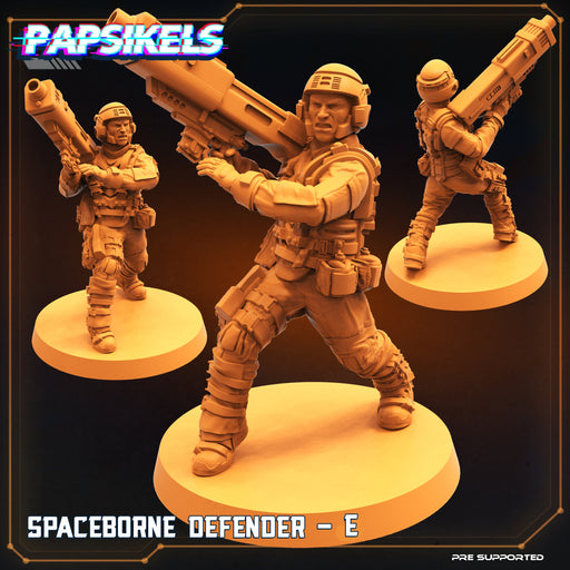 Spacebourne Defender E | Dropship Troopers III | Sci-Fi Miniature | Papsikels TabletopXtra