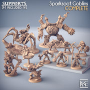 Sparksoot Goblin Miniatures (Full Set) | Fantasy D&D Miniature | Artisan Guild TabletopXtra