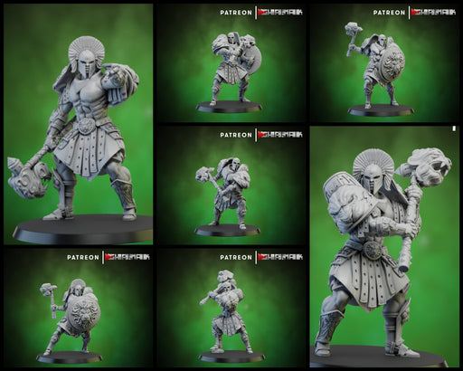 Spartancast Warrior Miniatures | Spartancast | Fantasy Miniature | Ghamak TabletopXtra