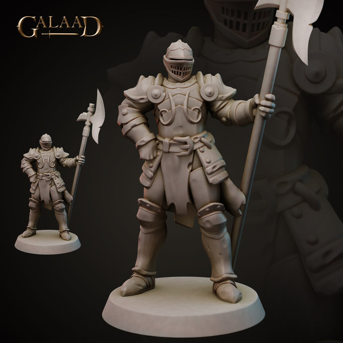 Spear Knight B | Knights | Fantasy Miniature | Galaad Miniatures