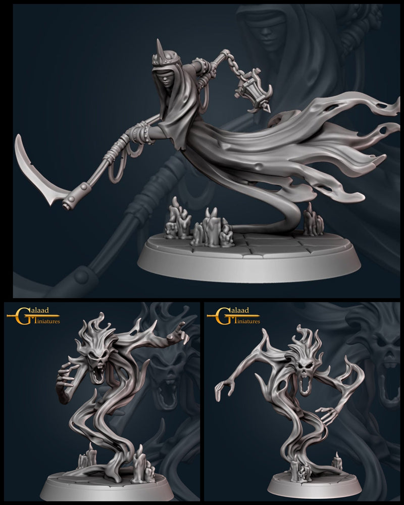 Specter and Spirit Miniatures | December Adventurer | Fantasy Miniature | Galaad Miniatures TabletopXtra