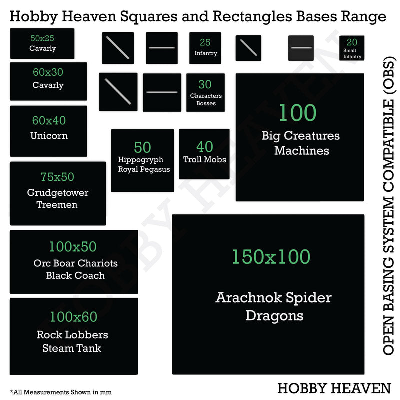 70mm Round Plain Plastic Bases