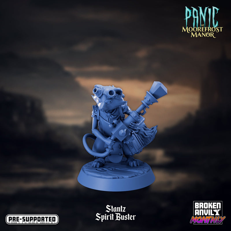 Stantz Spirit Buster | Panic at Moorefrost Manor | Tabletop RPG Miniature TabletopXtra