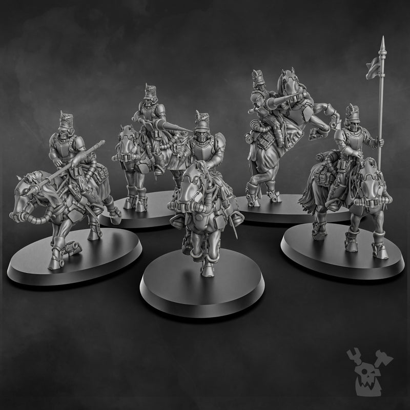 Steamguard Cavalry Miniatures | Imperial Soldiers | DakkaDakka