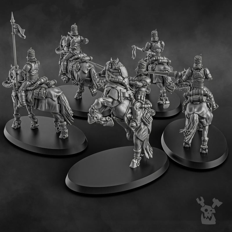 Steamguard Cavalry Miniatures | Imperial Soldiers | DakkaDakka