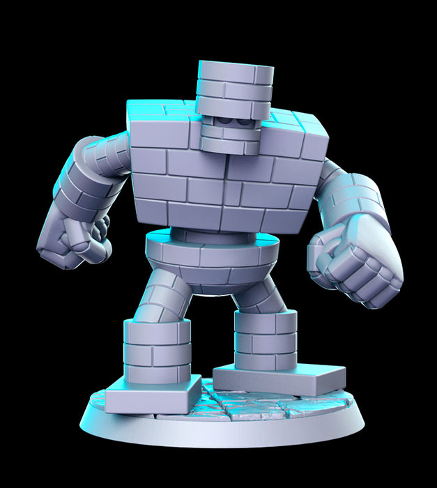 Stone Golem | Classic JRPG Vol 23 | Fantasy Miniature | RN Estudio