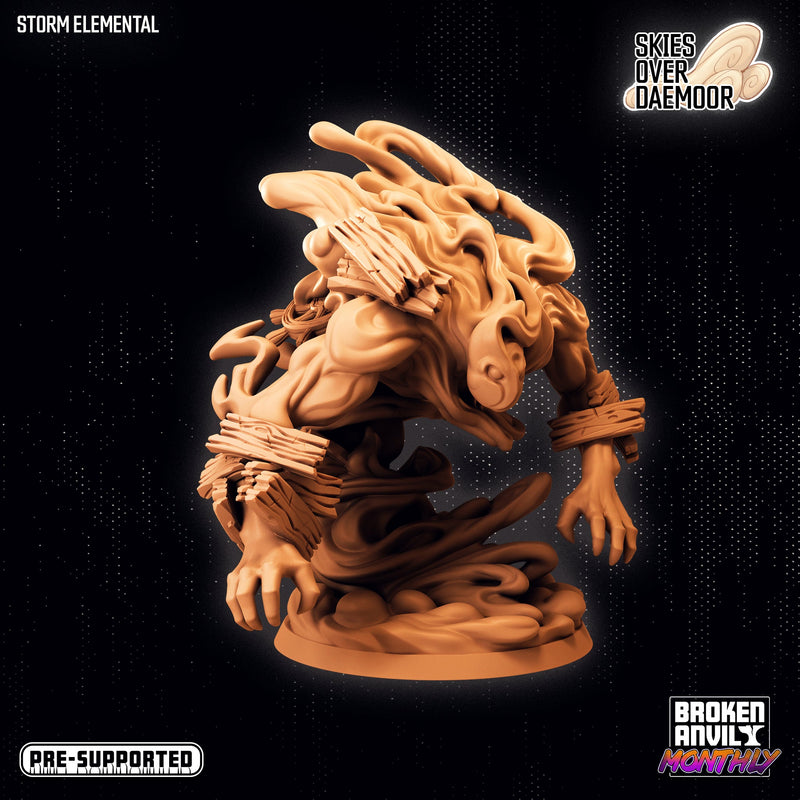 Storm Elemental | Skies Over Daemoor | Tabletop RPG Miniature TabletopXtra