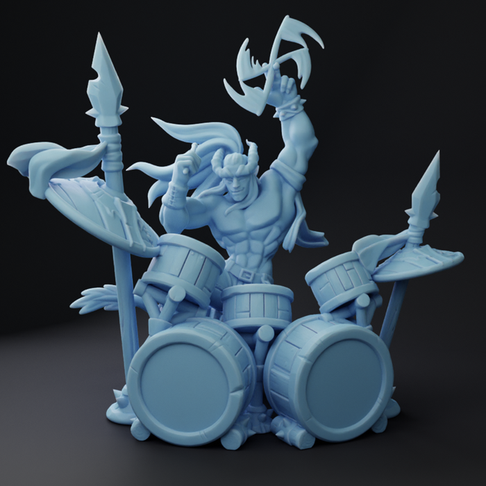 Bard Drummer Styx | Bardic Beatdown | Twin Goddess Miniatures