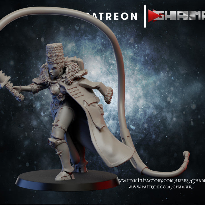 Supervisor | Red Sisters | Fantasy Miniature | Ghamak TabletopXtra