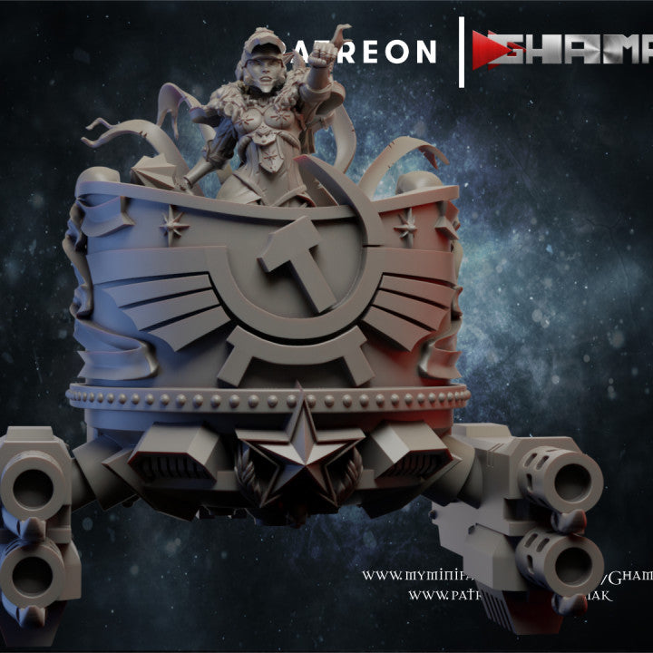 Supreme Barker | Red Sisters | Fantasy Miniature | Ghamak TabletopXtra