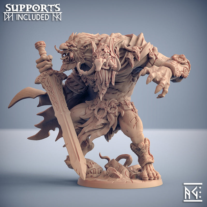 Svartwood Trolls Miniatures (Full Set) | Fantasy D&D Miniature | Artisan Guild TabletopXtra