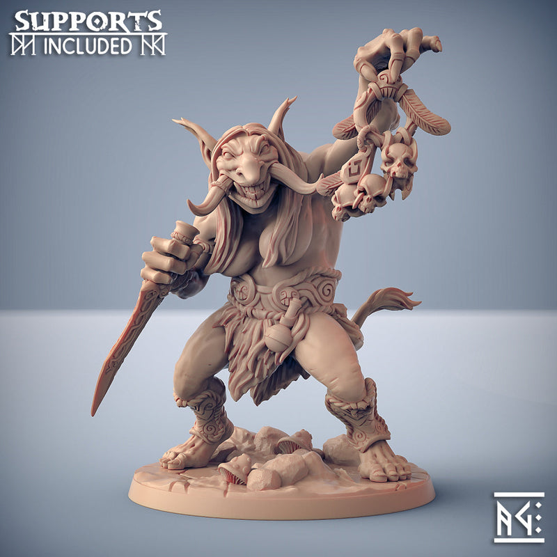 Svartwood Trolls Miniatures (Full Set) | Fantasy D&D Miniature | Artisan Guild TabletopXtra