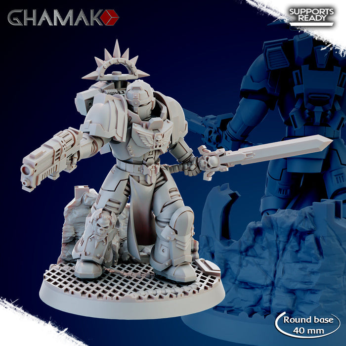 Sword Brother A | Brotherhood | Fantasy Miniature | Ghamak TabletopXtra