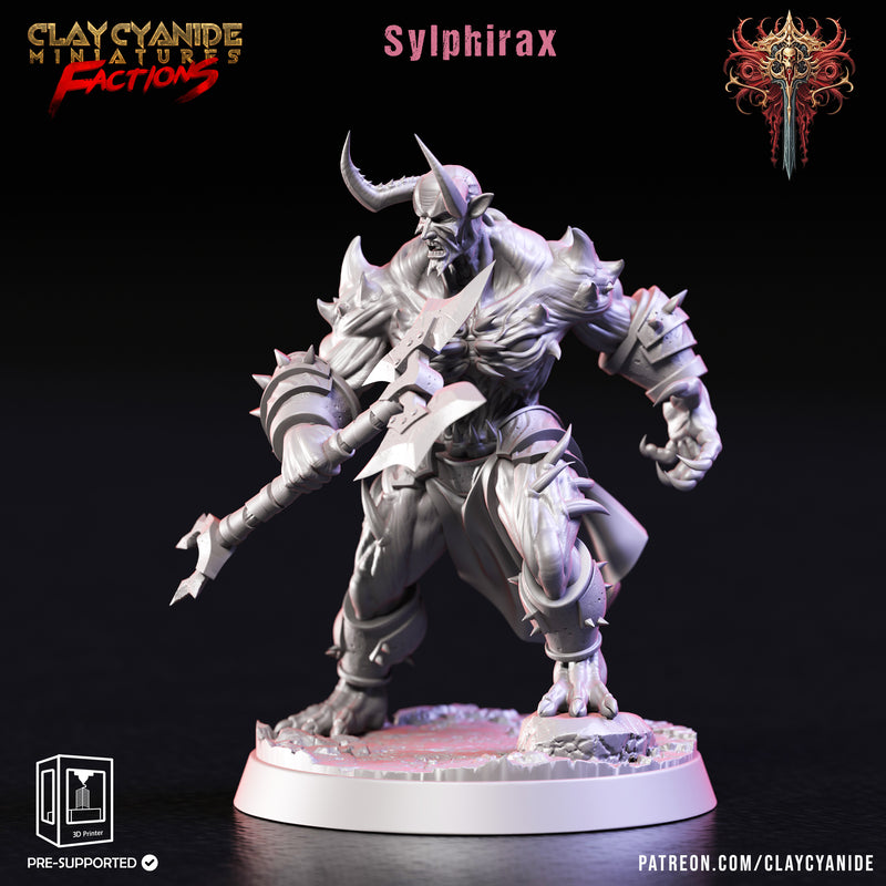 Dreadblood Mauler Miniatures (Full Set) | Fantasy Miniature | Clay Cyanide