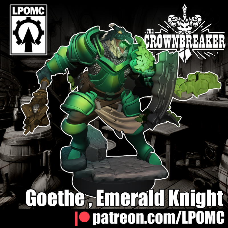 Emerald Knight Paladin Goethe | The Crownbreaker | LPOMC
