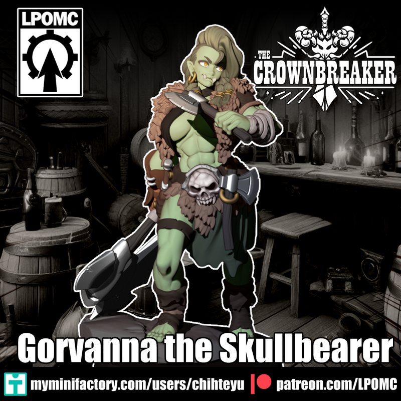 Gorvanna the Skullbearer Orc | The Crownbreaker | LPOMC