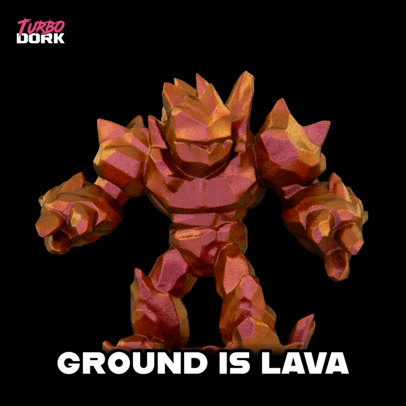 Turbo Dork: Ground Is Lava TurboShift Acrylic Paint 22ml