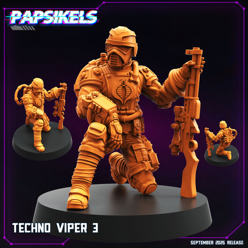 Techno Viper Miniatures | Cyberpunk | Papsikels