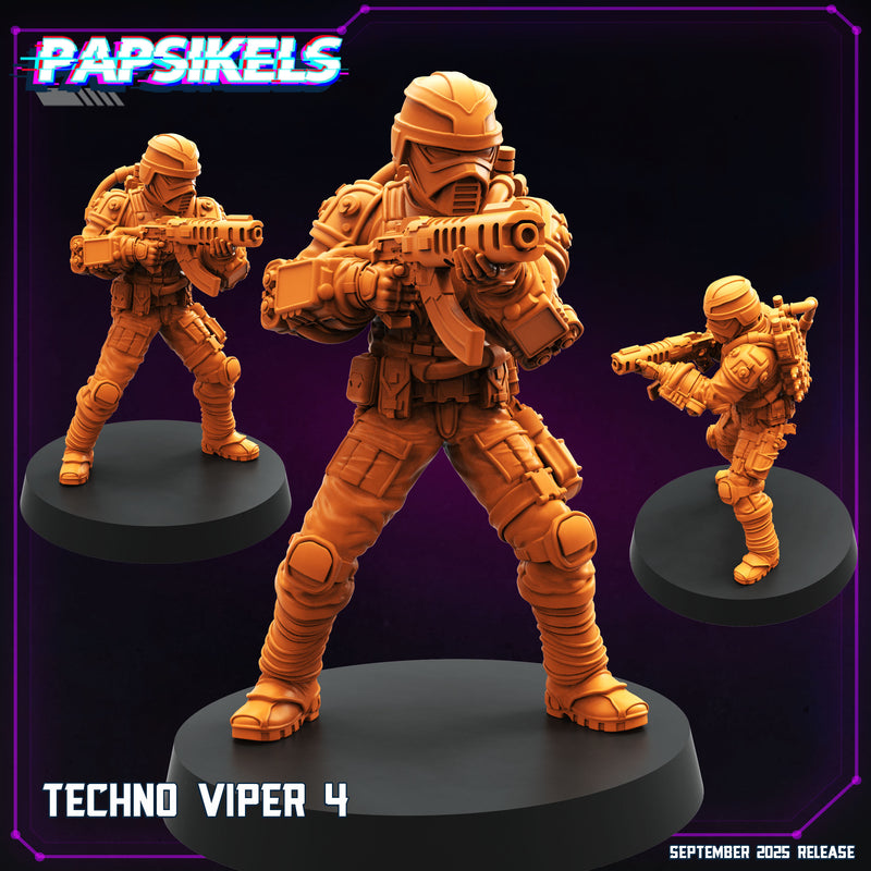 Techno Viper Miniatures | Cyberpunk | Papsikels