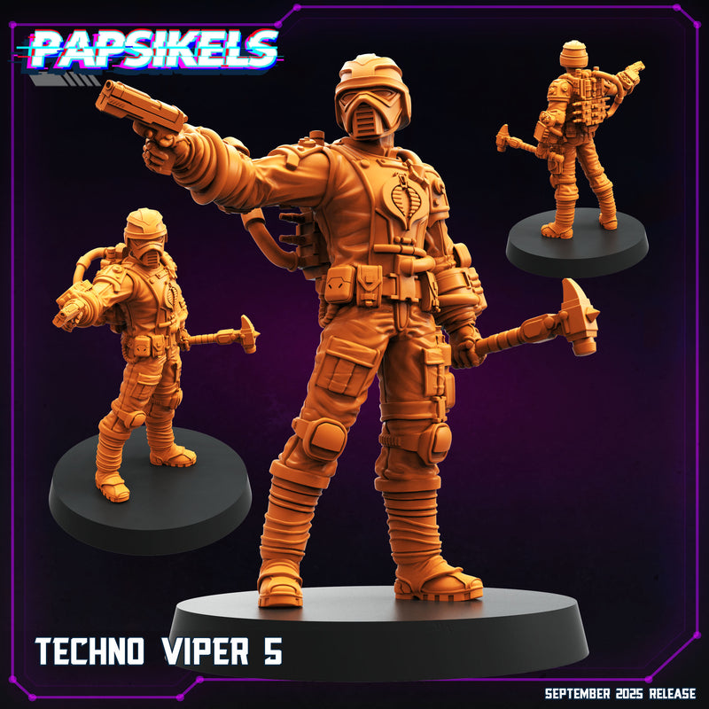 Techno Viper Miniatures | Cyberpunk | Papsikels