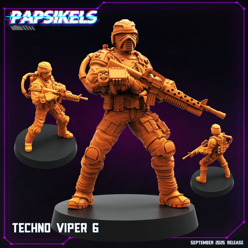 Techno Viper Miniatures | Cyberpunk | Papsikels
