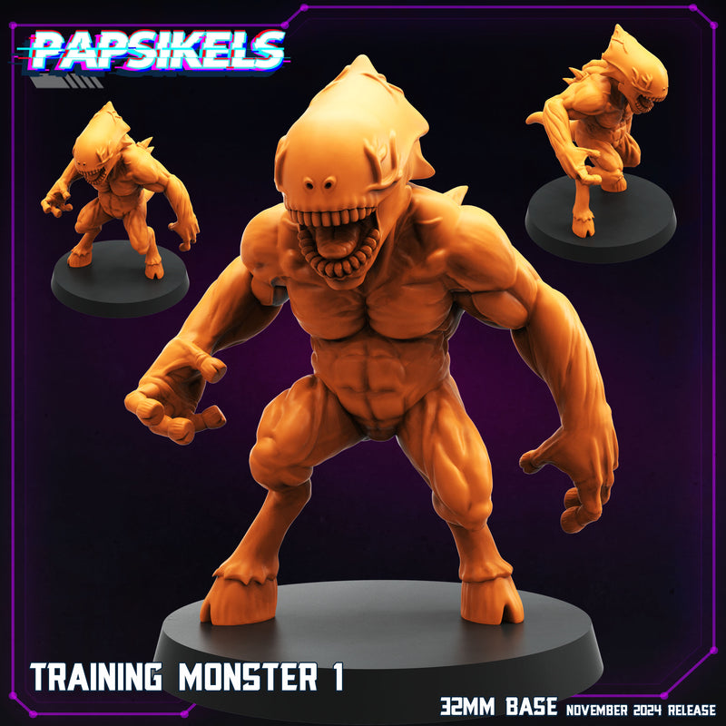 Training Monster Miniatures | Cyberpunk | Papsikels