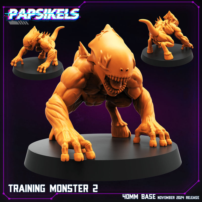 Training Monster Miniatures | Cyberpunk | Papsikels