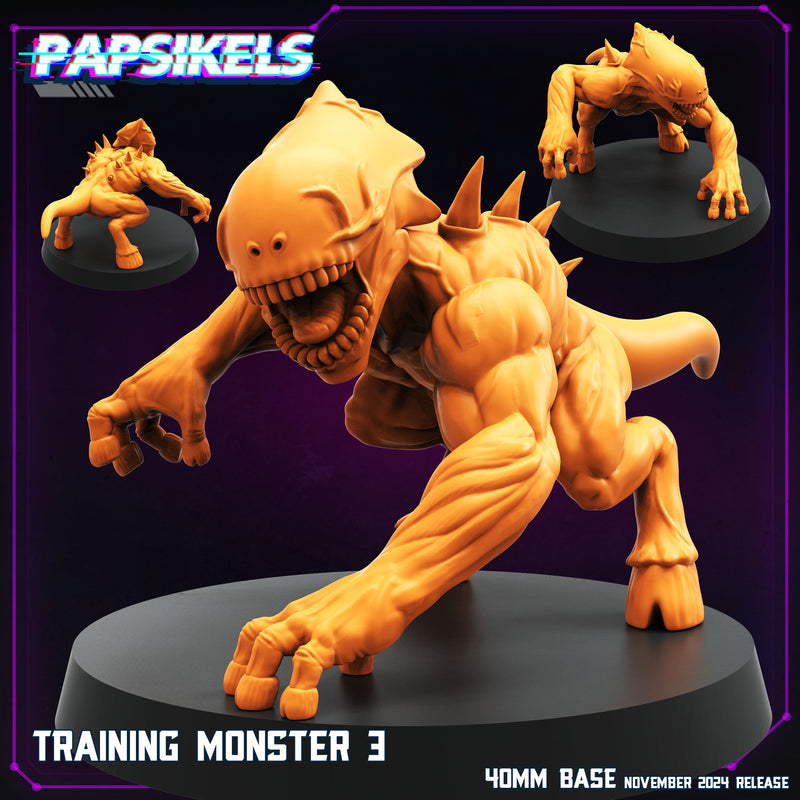 Training Monster Miniatures | Cyberpunk | Papsikels
