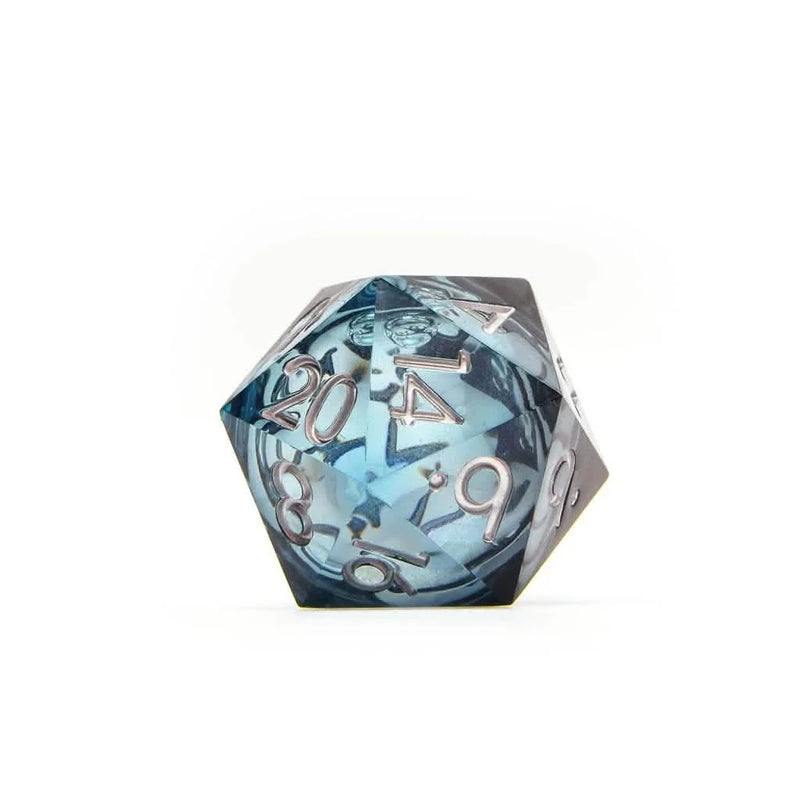 Unseelie | 33mm D20 | Oversized Liquid Core Dice | Single Dice
