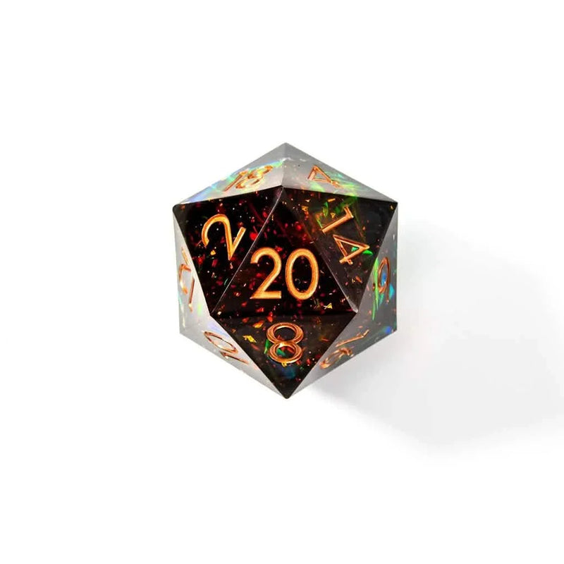 Archer's Dream | 50mm D20 | Oversized Resin Dice | Single Dice