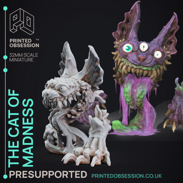 Tabaxi Caravan Miniatures (Full Set) | Fantasy Miniature | Printed Obsession TabletopXtra