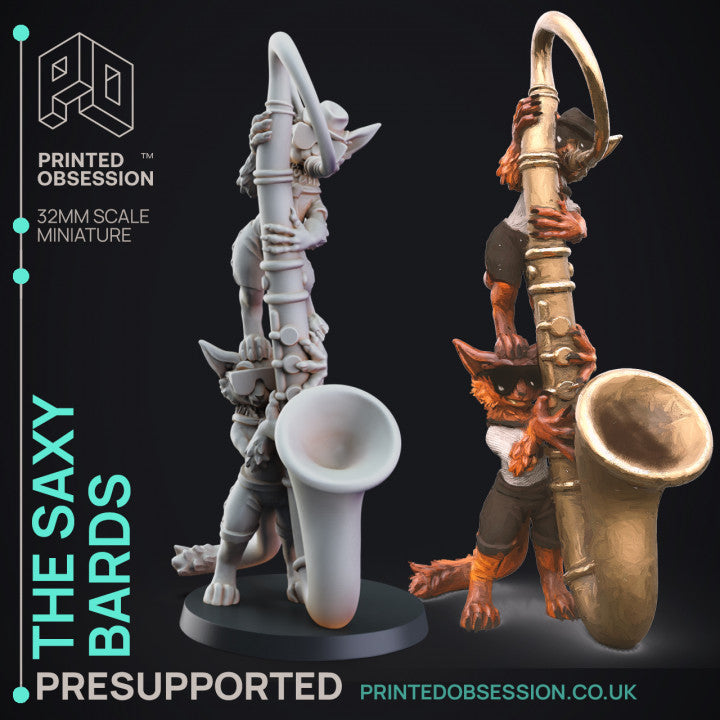 Tabaxi Caravan Miniatures (Full Set) | Fantasy Miniature | Printed Obsession TabletopXtra