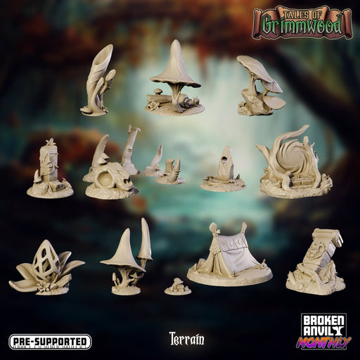 Tales of Grimwood Terrain Miniatures | Tales of Grimmwood | Tabletop RPG Miniature TabletopXtra