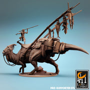 Tamed Parasaurolophus Miniatures | Dinotopia Part 2 | Fantasy Miniature | Rescale Miniatures TabletopXtra