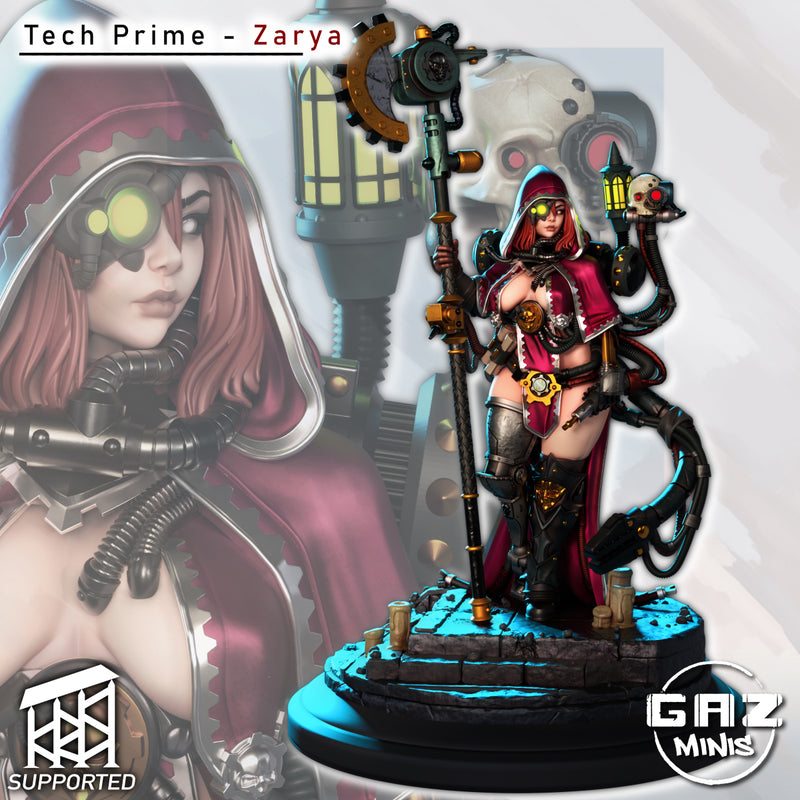 Tech Prime Zarya | Fantasy Pin-Up | Gaz Minis