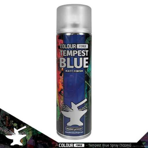 Tempest Blue | Colour Forge | Matt Spray Primer TabletopXtra