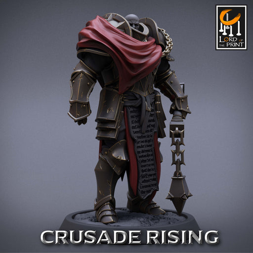 Templar Chief w/Flail | Crusade Rising | Fantasy Miniature | Rescale Miniatures TabletopXtra